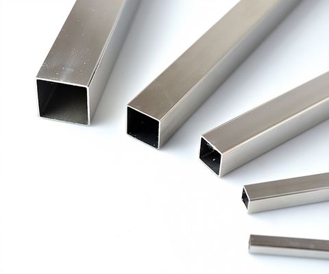 SS316 Phần rỗng Ống thép vuông SS316L Hình chữ nhật cán nguội