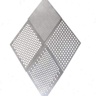 SS304 ASTM AISI SS Thép tấm đục lỗ không gỉ 1500mm Lỗ tròn