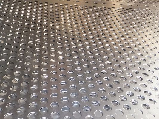 Tấm đục lỗ bằng thép không gỉ SS301 Lỗ tròn ASTM đục lỗ AISI
