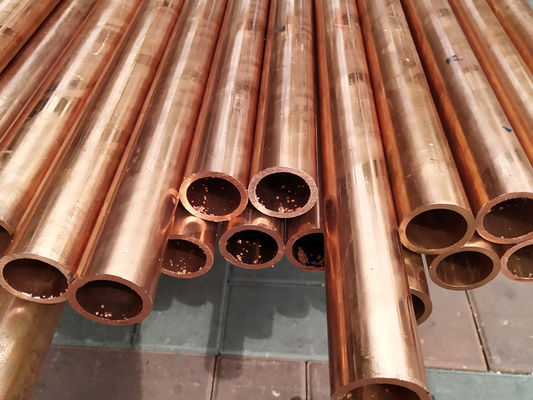 Ống đồng có đường kính nhỏ Tường mỏng liền mạch T1 để truyền chất lỏng