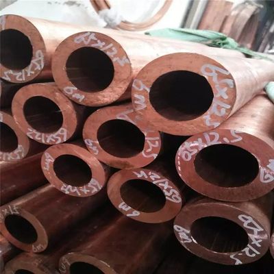 H65 H62 Ống đồng mao dẫn Đường kính nhỏ Ống đồng thau 99,9% Cu cho ngành công nghiệp