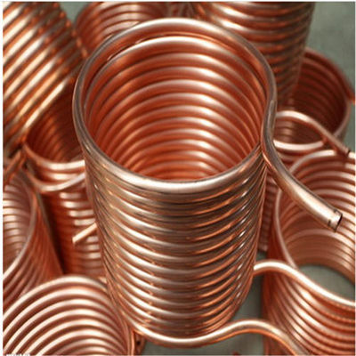 ASTM C12200 Cuộn ống đồng sáng 150mm cho thiết bị làm lạnh