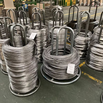Dây lò xo bằng thép không gỉ 500mm 316 Cứng sáng ASTM A582
