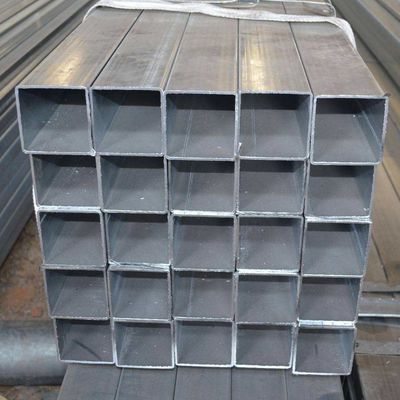 Ống thép hình chữ nhật vuông mạ kẽm nhúng nóng Phần rỗng Nhà kính