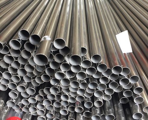 Ống thép không gỉ ASTM A554 hàn 304 Tường mỏng 16m - Tròn rỗng 200mm