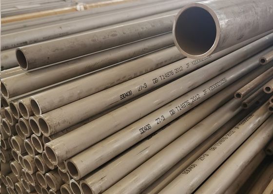 SUS304H 2.5 Ống thép không gỉ kép 8K Kết thúc 0.5mm ASTM