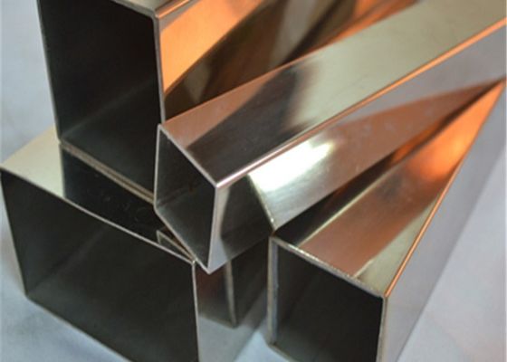 ASTM AISI 317L SS Ống thép 2b Hoàn thiện Ống hình chữ nhật bằng thép không gỉ 1mm