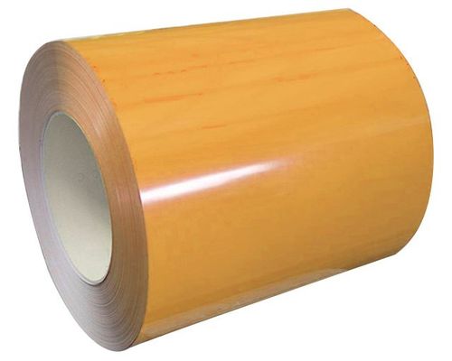06TiL màu tấm hồ sơ thép tráng phủ DIN JIS 115MM Bề mặt dập nổi