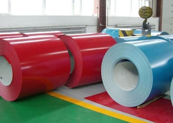 Thép cuộn sơn pha sẵn GBT4171 2008 Q345A Thép cuộn sơn pha sẵn 1200MM