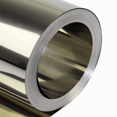 SUS302 8K Bề mặt sáng bằng thép không gỉ Cuộn dây kim loại trang trí 50.0mm cho thang máy